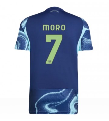 Ajax Raul Moro #7 Udebanetrøje 2025-26 Kortærmet